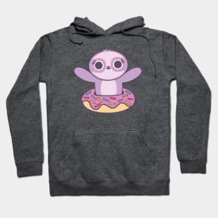 Donut Sloth Hoodie